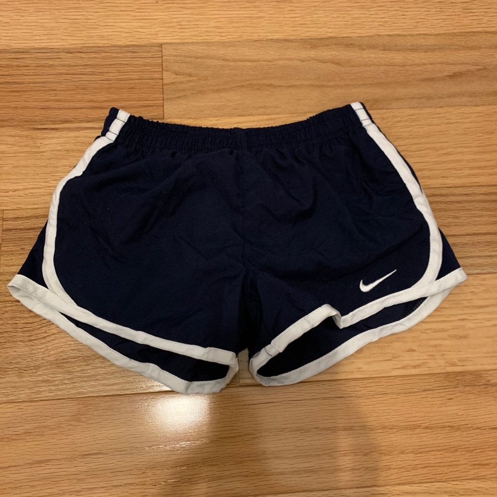 Navy Nike Running Shorts